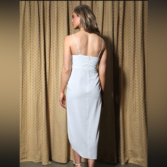Lulus Reinette White Midi Dress - Picture 6 of 6